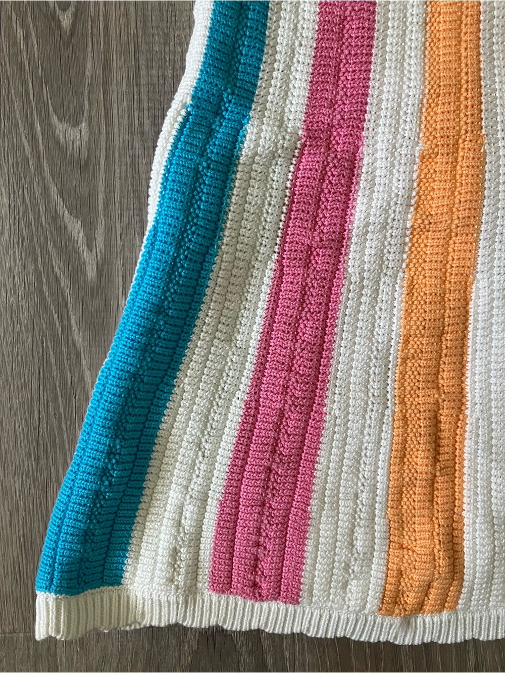 NEW Rainbow Knit Dress 🌈 - Picture 3 of 8